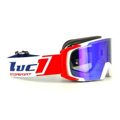 S-line SRUB MX LUC1-TEAM motokrosové brýle bílé/červené/modré